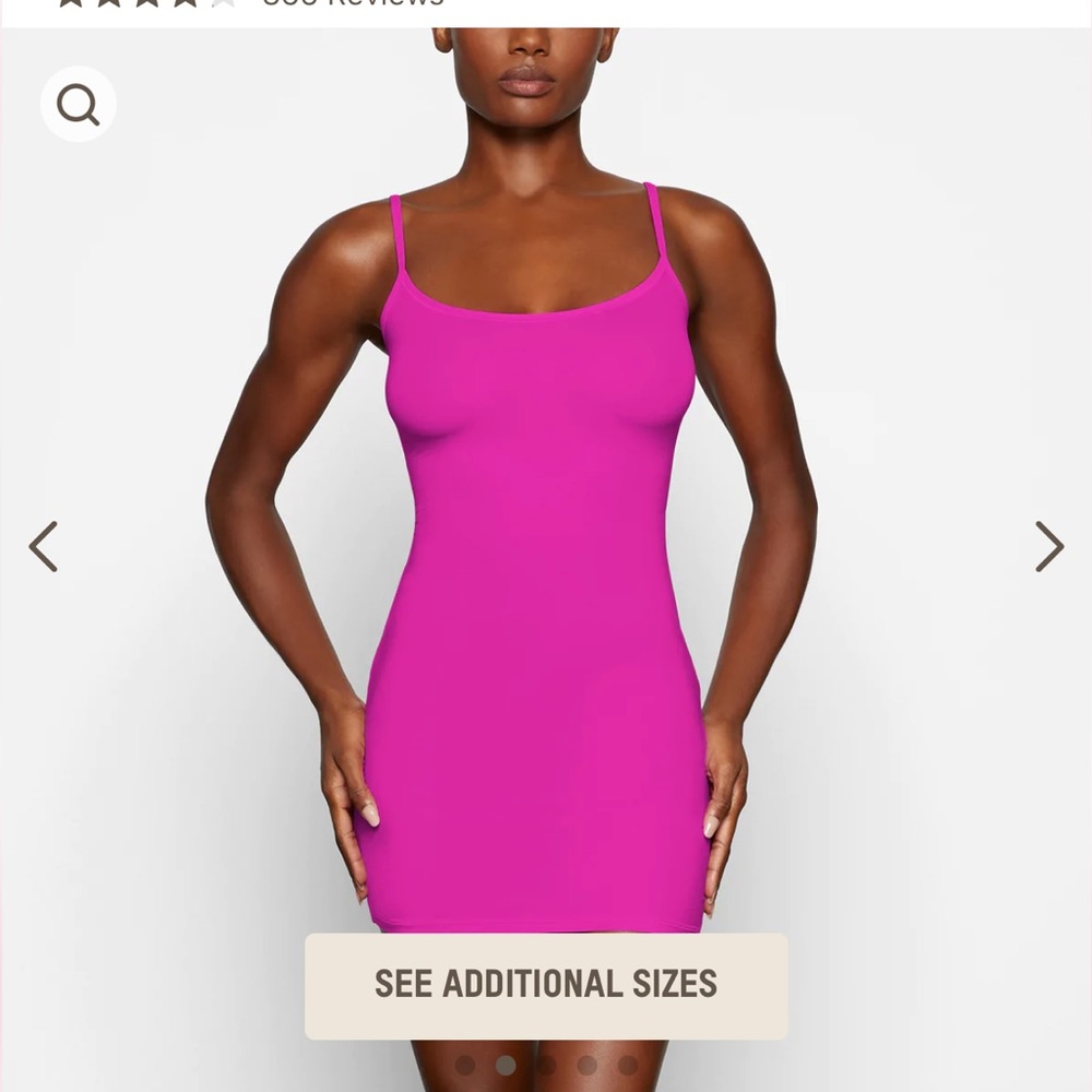 Skims - With w Tags - Fits Everybody Slip / Limited Edition Neon Pink Small